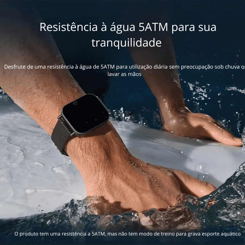 Nova versão global Xiaomi Redmi Watch 5 pro Active Smartwatch com tela de 2" Bluetooth para chamadas telefônicas 140+ Modo esportivo à prova d'água