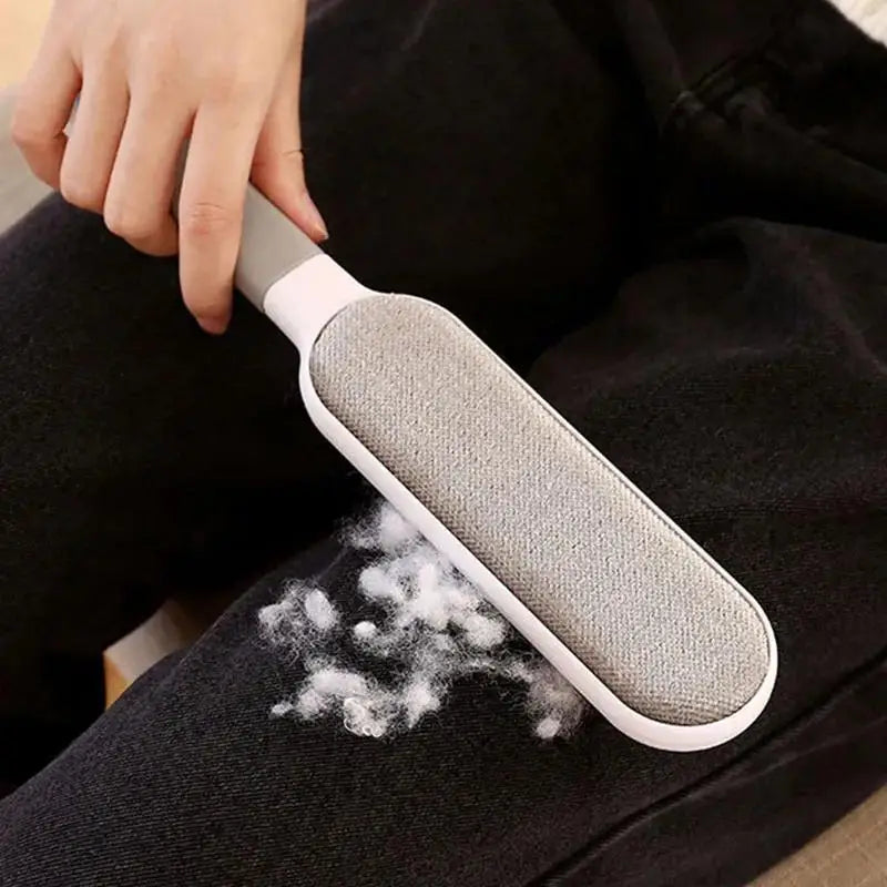 Removedor de pelos de animais de estimação de dupla face,  manual eletrostática para remoção de fiapos, para gatos, roupas, sofás, móveis, carpetes ect...