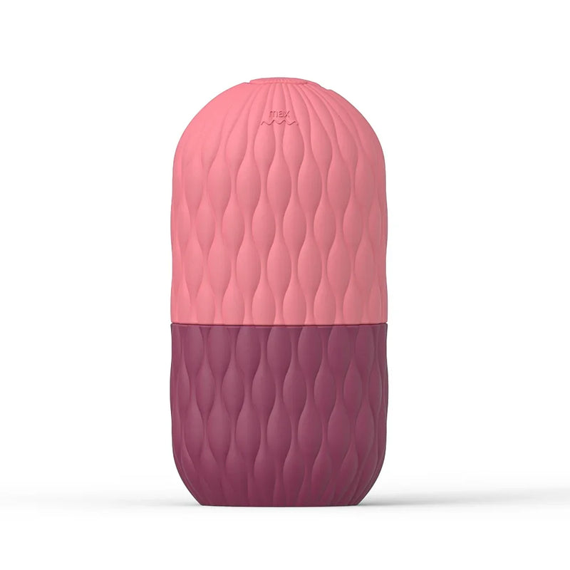 Rolo de gelo para rosto, molde de silicone reutilizável para massagem facial, olhos, beleza facial, ferramentas para cuidados com a pele, aplique gelo para fechar os poros