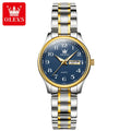 Relógio Feminino OLEVS 5567 — Luxo, Elegância e Funcionalidade impermeável com data semana e brolho noturno