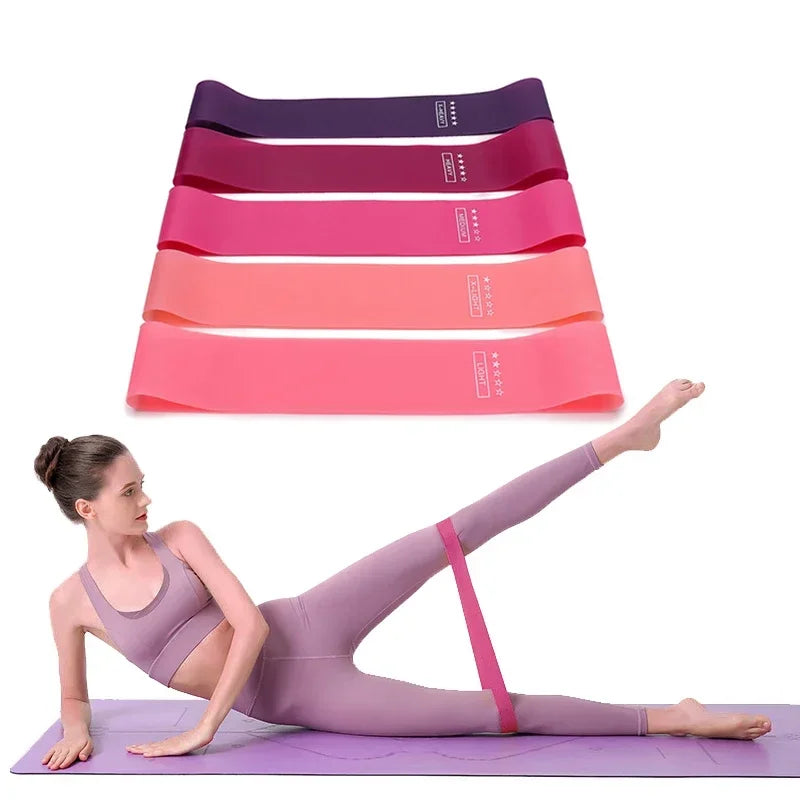 Equipamento portátil para exercícios de fitness, faixas de resistência de borracha, ioga, academia, elástico para fortalecimento , pilates, crossfit, mulheres