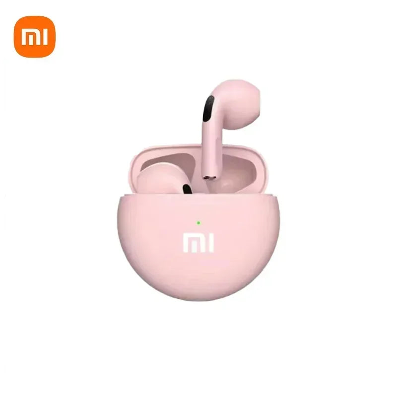 Xiaomi Pro6 Fone de ouvido sem fio Bluetooth 5.2 Fones de ouvido TWS Gaming Estéreo Redução de ruído Graves pesados Mini intra-auriculares