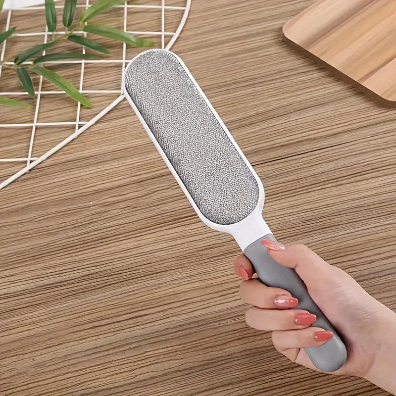 Removedor de pelos de animais de estimação de dupla face,  manual eletrostática para remoção de fiapos, para gatos, roupas, sofás, móveis, carpetes ect...