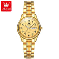 Relógio Feminino OLEVS 5567 — Luxo, Elegância e Funcionalidade impermeável com data semana e brolho noturno