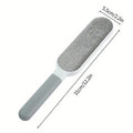 Removedor de pelos de animais de estimação de dupla face,  manual eletrostática para remoção de fiapos, para gatos, roupas, sofás, móveis, carpetes ect...