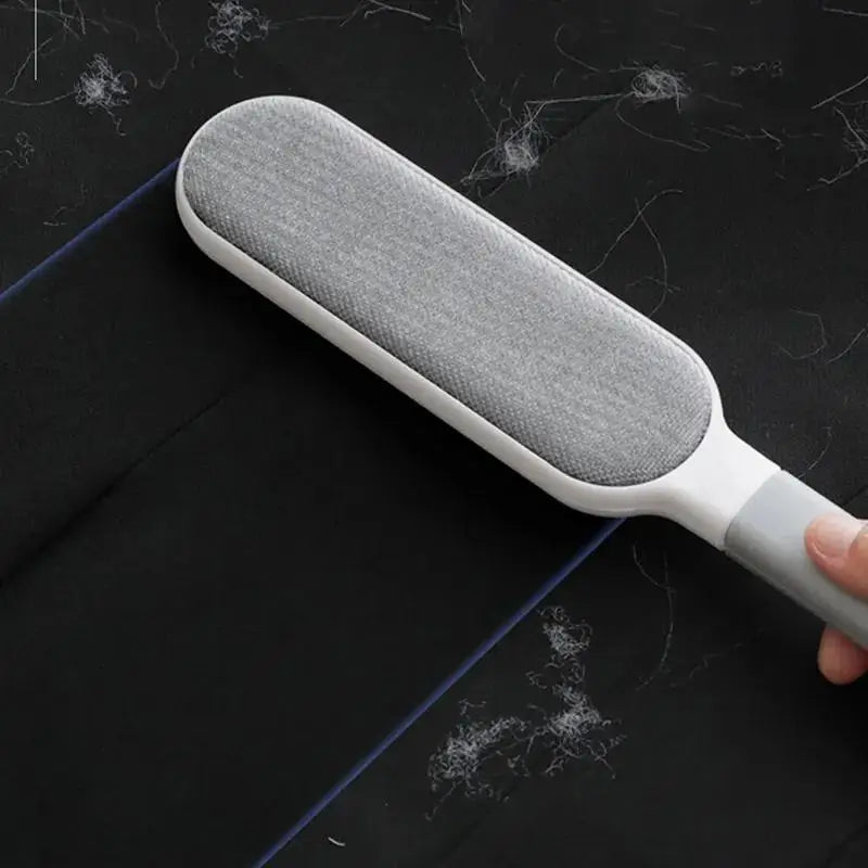 Removedor de pelos de animais de estimação de dupla face,  manual eletrostática para remoção de fiapos, para gatos, roupas, sofás, móveis, carpetes ect...